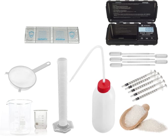 HippoSupport Mestonderzoekskit McMaster Basis - complete onderzoekskit voor mestonderzoek volgens de McMaster methode - 1 set