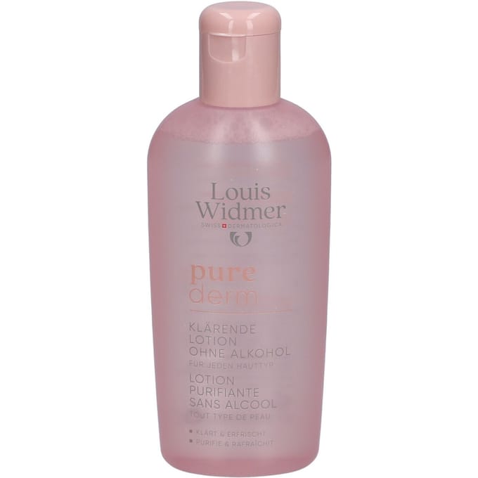 Louis Widmer Purederm Zuiverende Tonic Zonder Alcohol Zonder Parfum 200ml