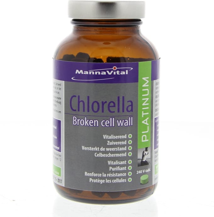 MannaVital Chlorella Platinum Tabletten 240VTB