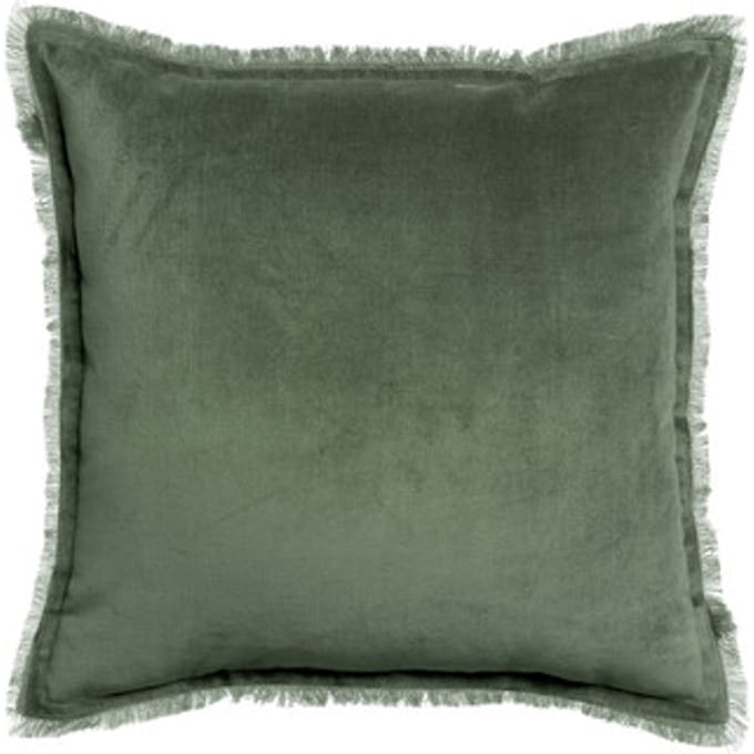 VIVARAISE - Effen kussen Fara Thyme 45 x 45