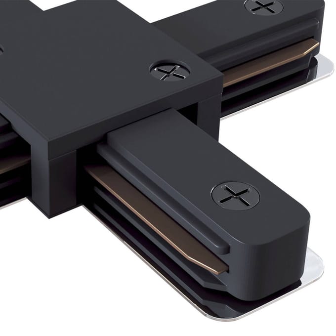 Maytoni X-connector Railsysteem, 1-fase railsysteem, zwart