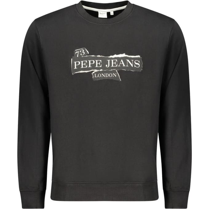 Pepe Jeans Nero Katoenen Heren Sweatshirt
