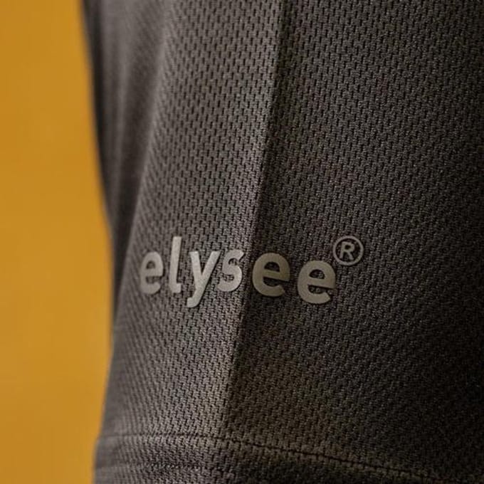 Herrenpoloshirt TINEO Gr.L schwarz ELYSEE