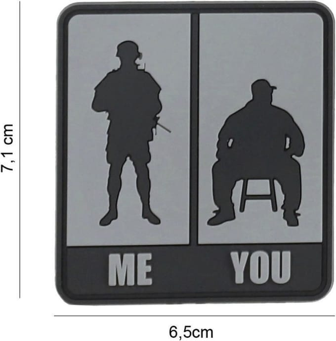 Me & You - Embleem - Patch - PVC