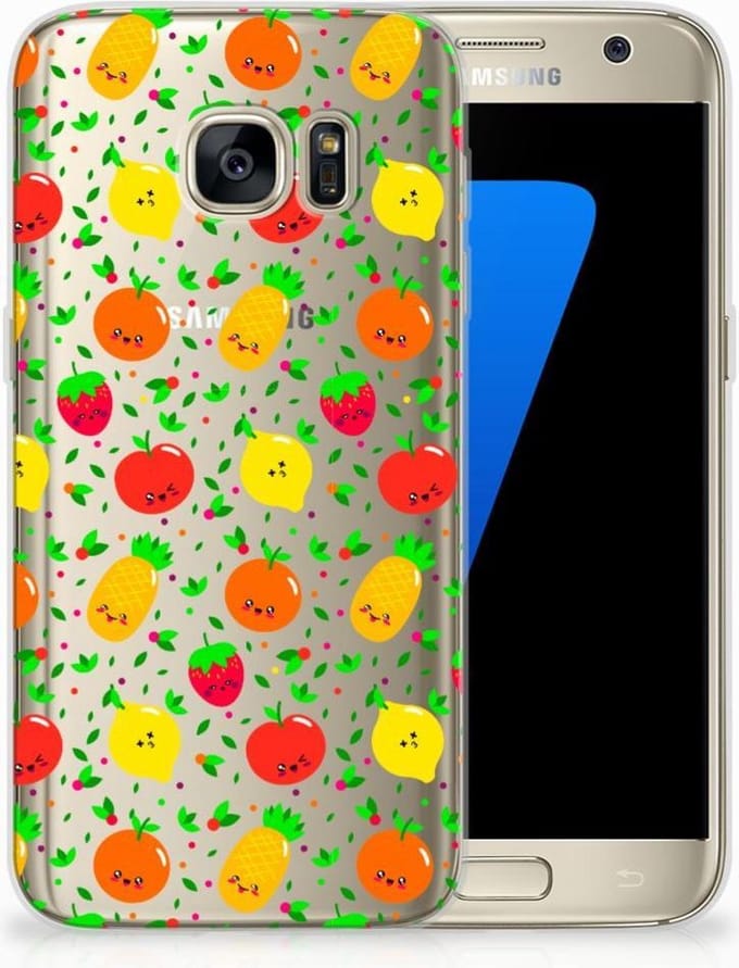 Samsung Galaxy S7 Siliconen Case Fruits