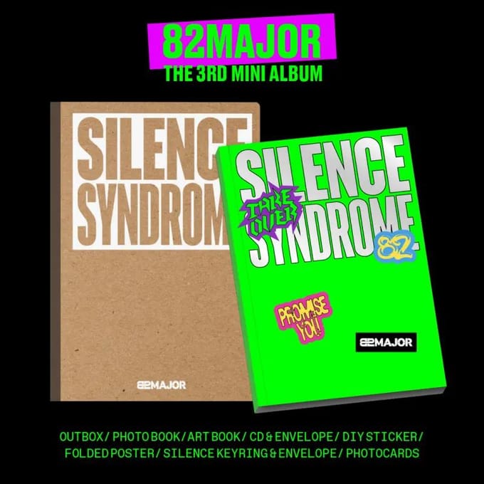 82MAJOR - [SILENCE SYNDROME] 3ème Mini Album