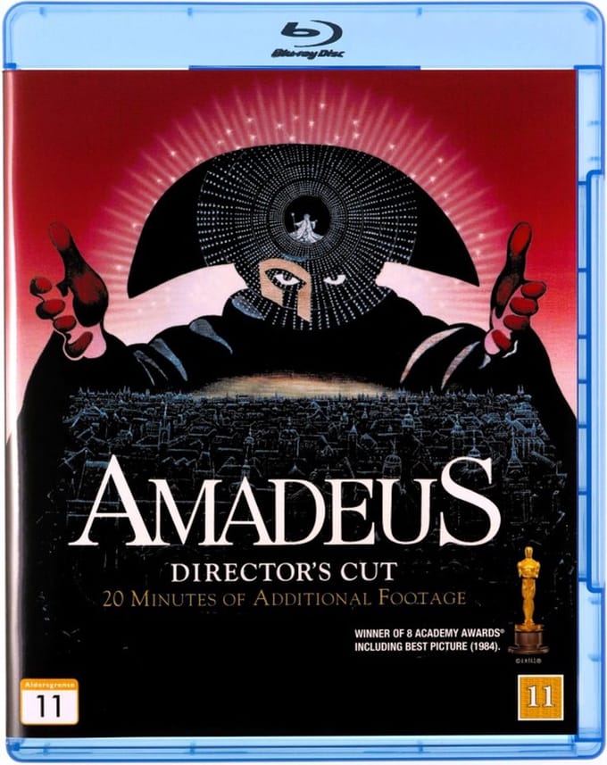 SF Studios Amadeus Blu-ray