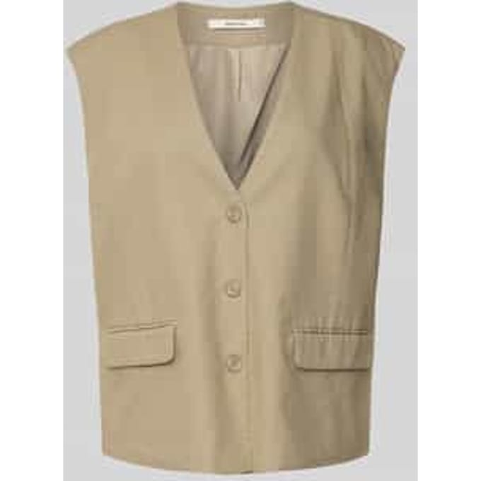 Gilet met V-hals, model 'izza'