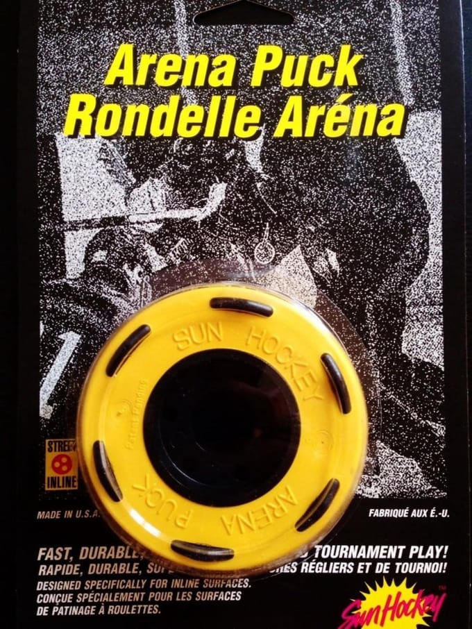 Sun hockey Arena hockey puck
