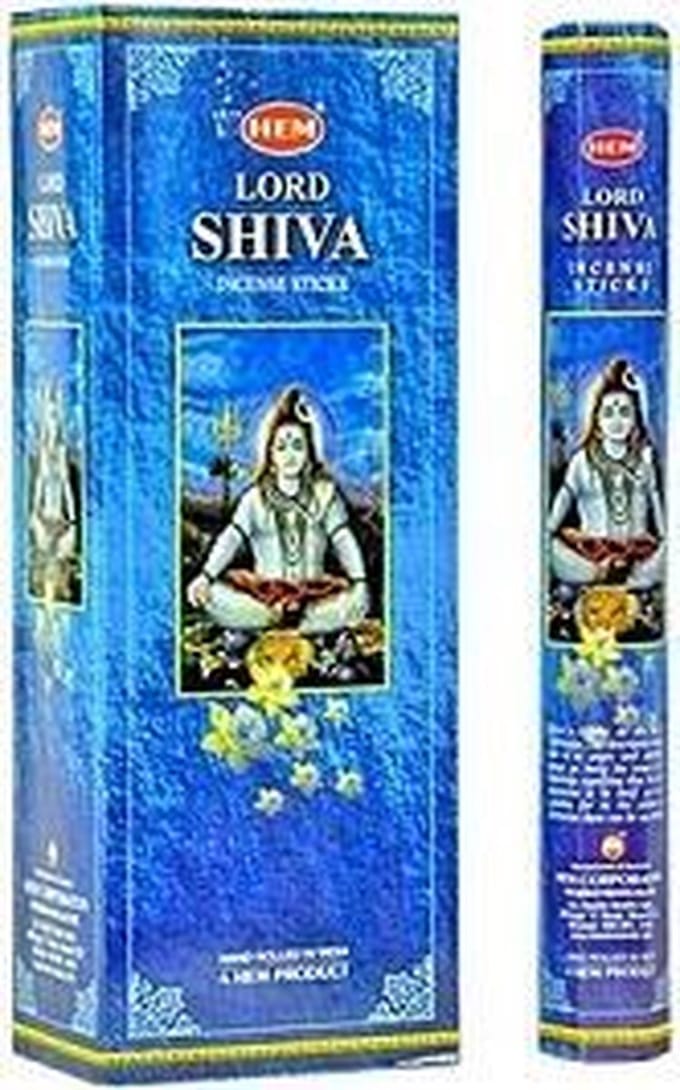 Hem Lord Shiva Hexa - 6 pack - 6 doosjes a 20 stokjes
