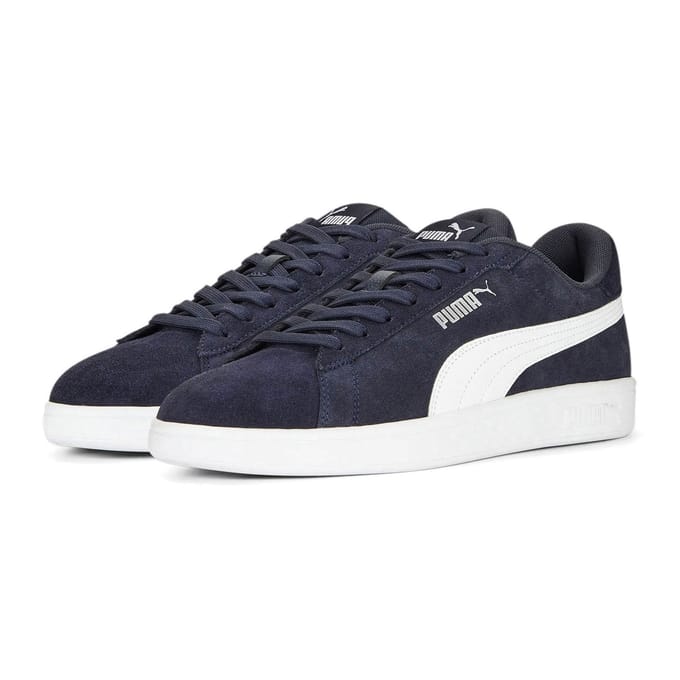 PUMA PUMA Smash 3.0 Unisex Sneakers - Parisian Night-PUMA White-PUMA Silver