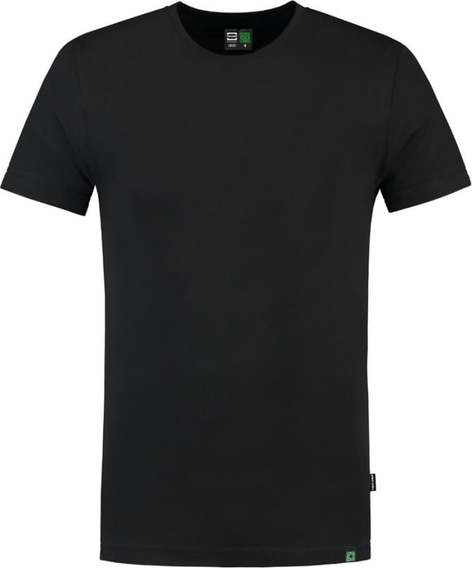 Tricorp T-shirt fitted - Rewear - zwart - maat M