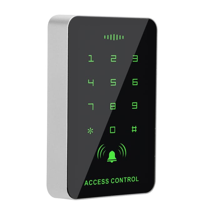 RFID Toegangscontrole Kaartlezer Wachtwoord Met 5 Sleutelhanger black