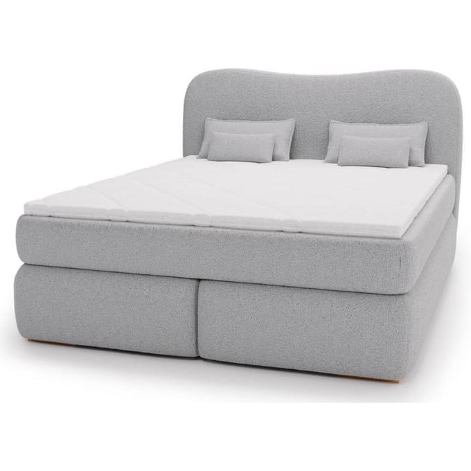 Lavelle boxspring bouclé 180 x 200 cm | NADUVI Collection