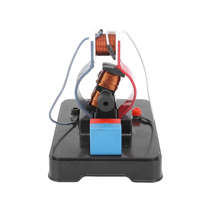 Elektrische Motor Model Elektromagnetische Motor Display Demonstratiemodel voor AC DC Circuits gray