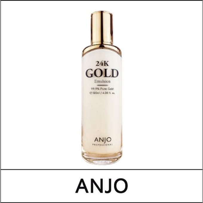 [Anjo] (sj1) Professional 24K Gold Emulsion 120ml white