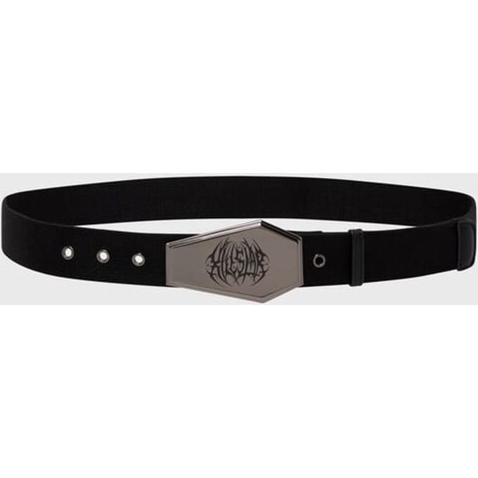 Killstar - Gothic Riem - Shadowmark Coffin Buckle Belt - voor Mannen - zwart