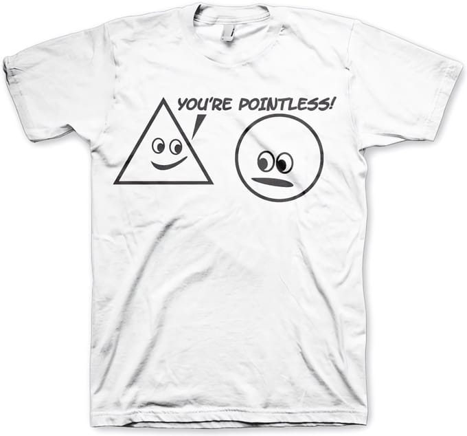 Hybris You're Pointless T-shirt White