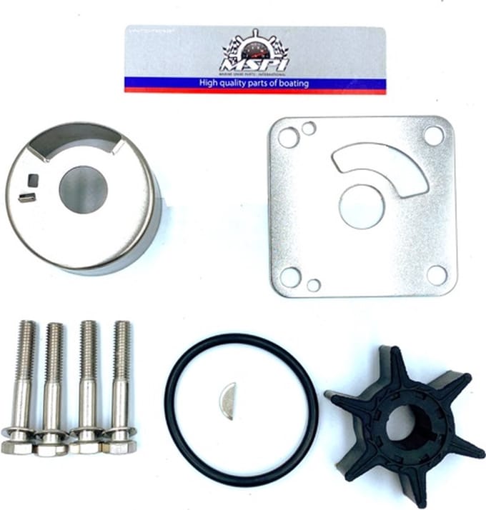 6L2-W0078-00 - Waterpomp impeller kit 20 pk & 25 pk (1988-2016) Yamaha