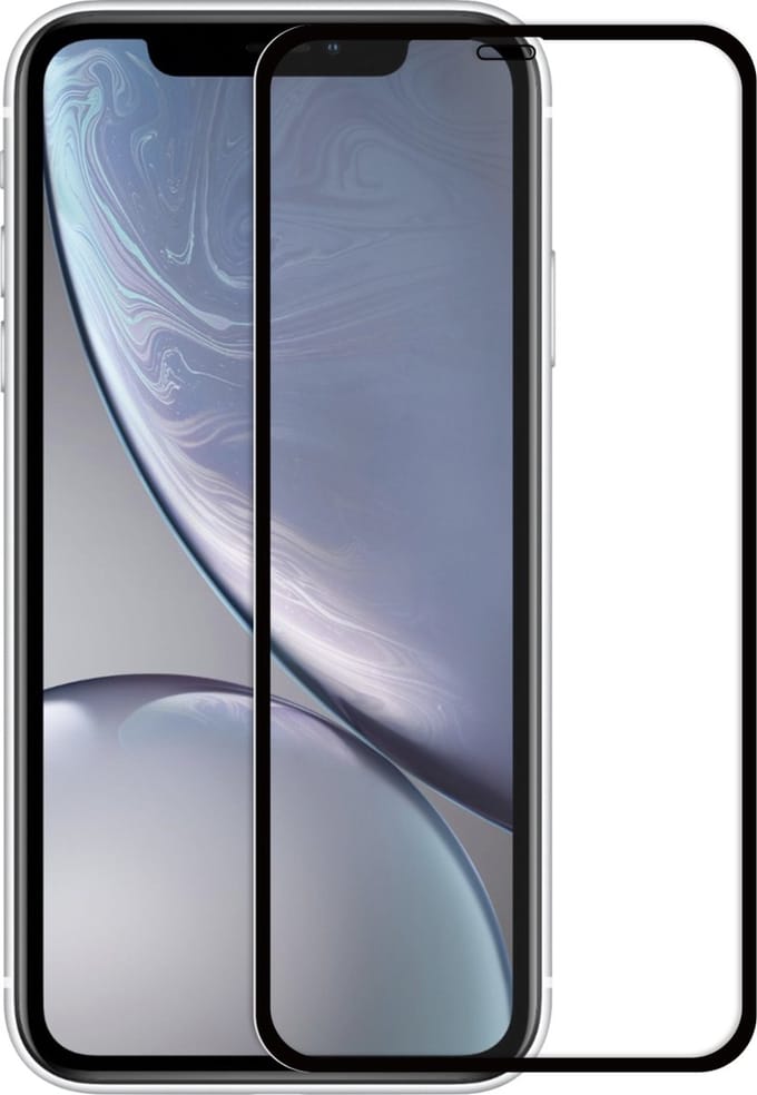 ScreenArmor Full Cover Glass Screenprotector geschikt voor Apple iPhone 11 / XR