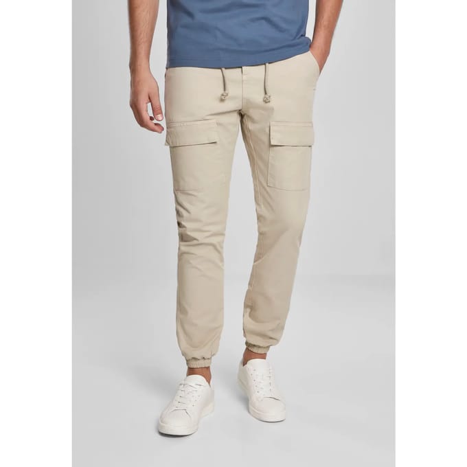 Urban Classics - Front Pocket Cargobroek - L - Grijs
