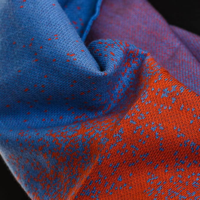 Verloopinfinish van lichte en zachte stof 69200 unisex