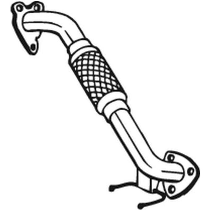 Uitlaatpijp BOSAL 753-327
