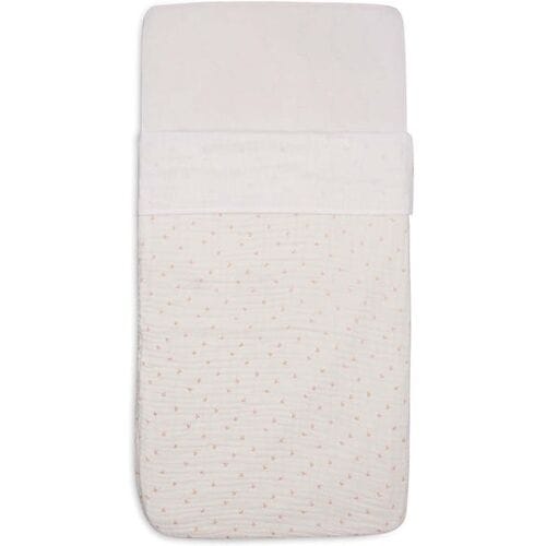 Jollein Baby Laken Wieg - 75x100cm - Slub - Ivory