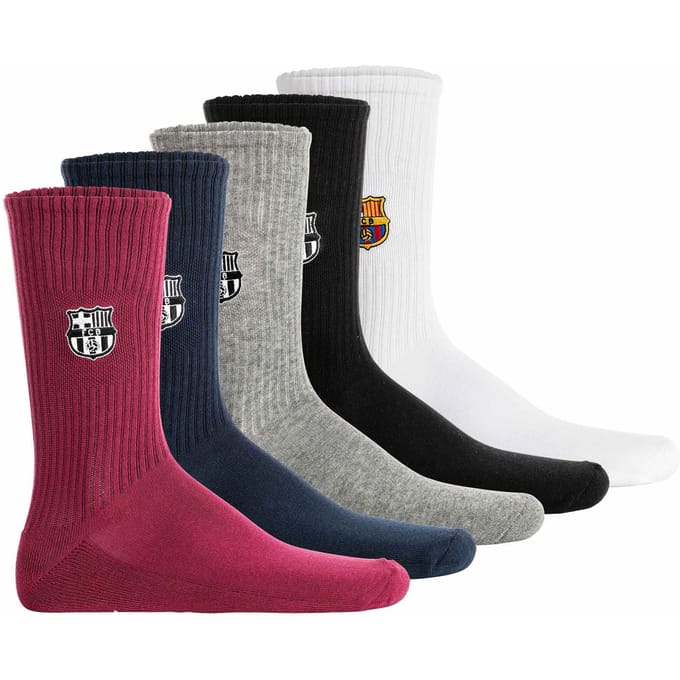 FC Barcelona Sokken FCB Crew Socks 7-Pack Set van 5