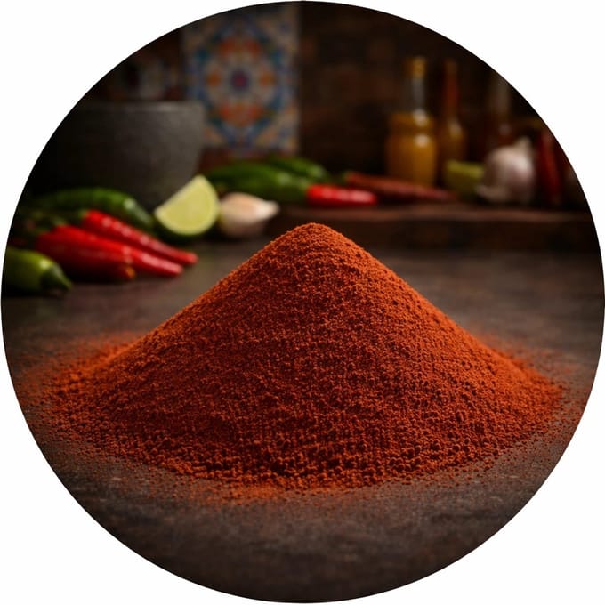 De Kruidenbaron - Negro Chilipeper gemalen - zak 500 gram
