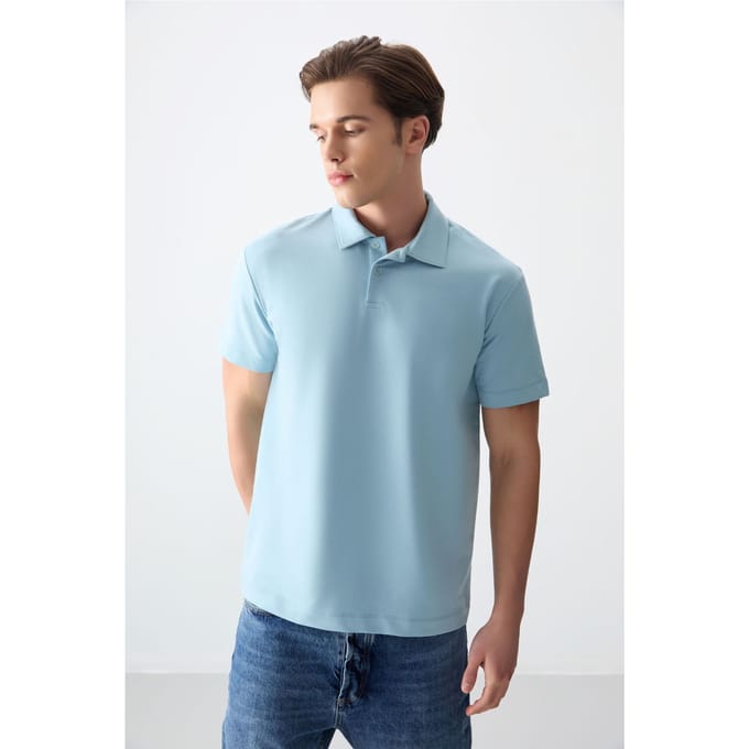 Oversized Polo Kraag T-Shirt