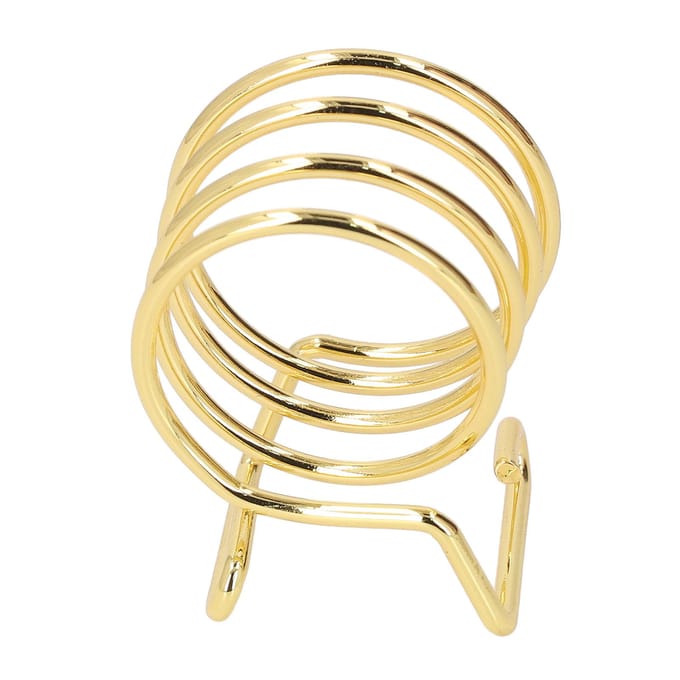 Ligature Bec Saxophone Alto Alliage Or Spirale Fixation Rapide Bec Sax pour Performance beige
