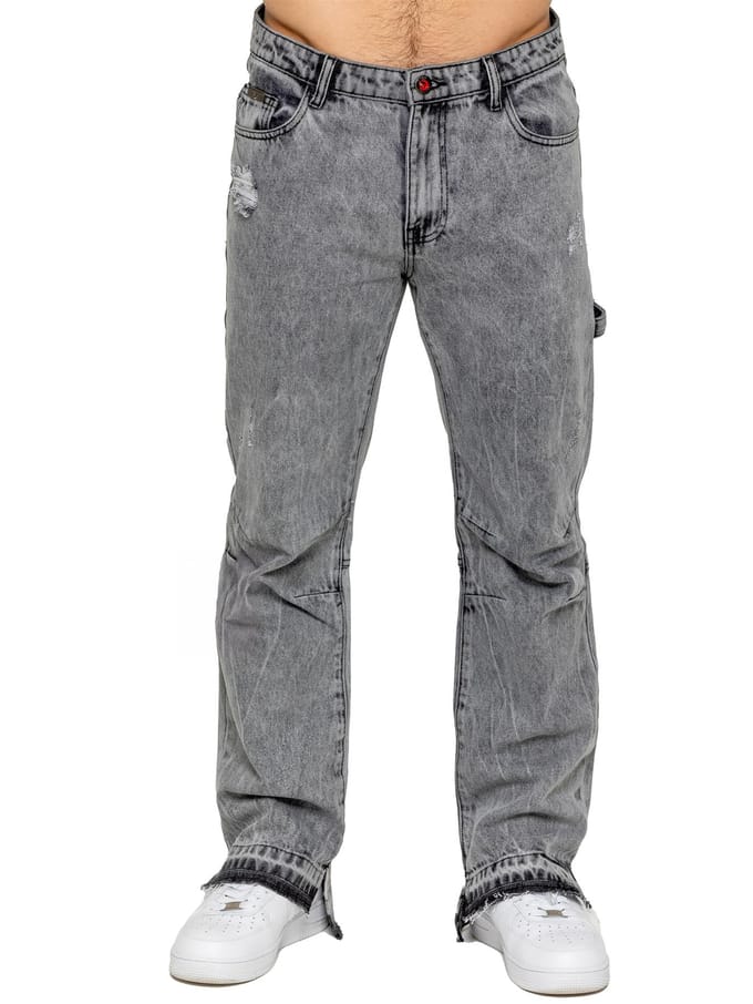 Enzo Milano | Heren Split Hem Jeans