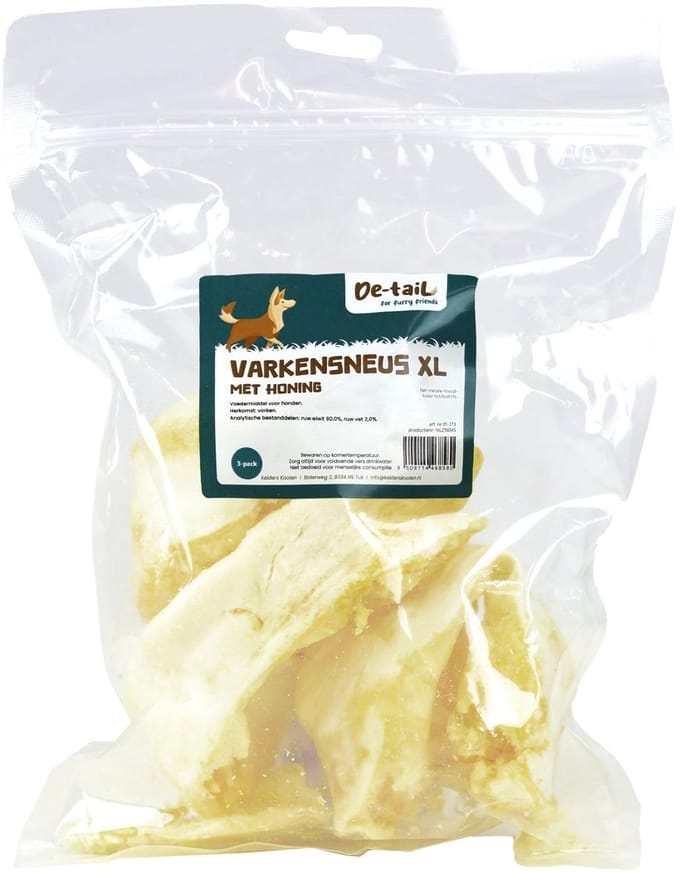 De-Tail Varkensneus XL met honing