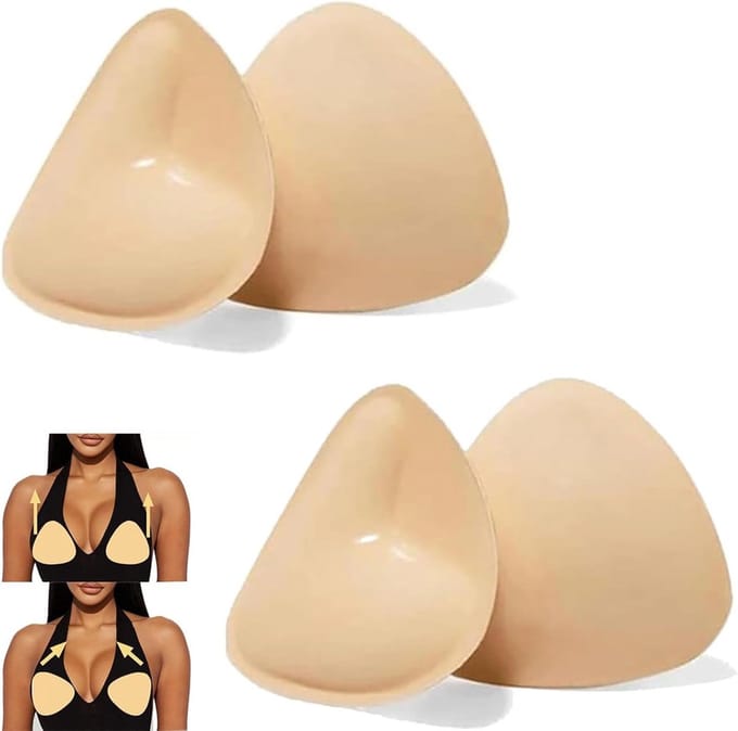 Bh Pads - Borst Vulling - Extra Steun - Zelfklevend Ontwerp - 2 Paren - Nude