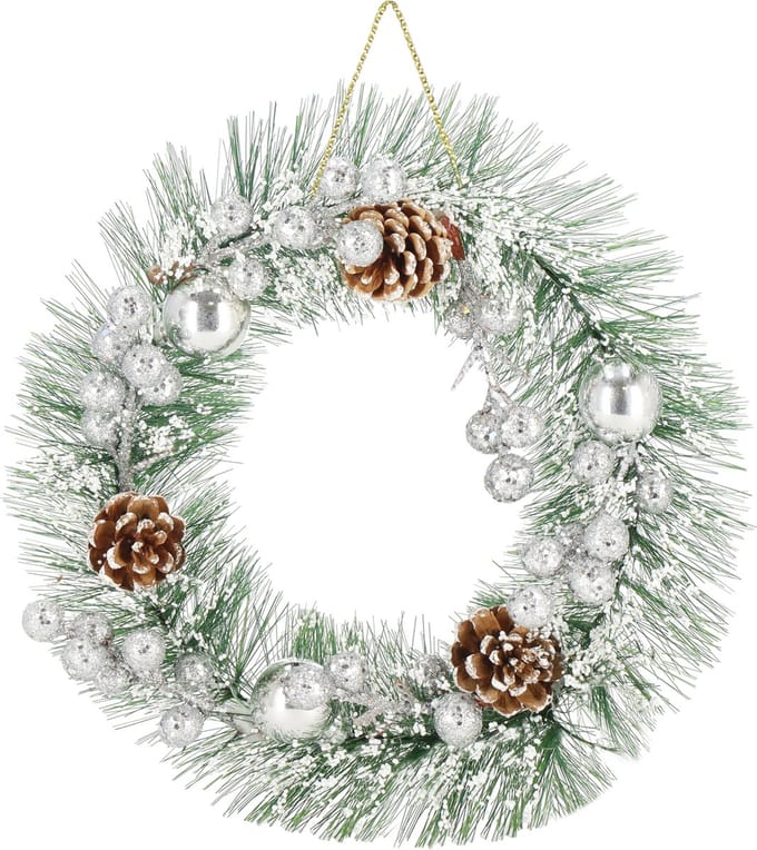Springos Kerstkrans - Kerst Decoratie - 24 cm