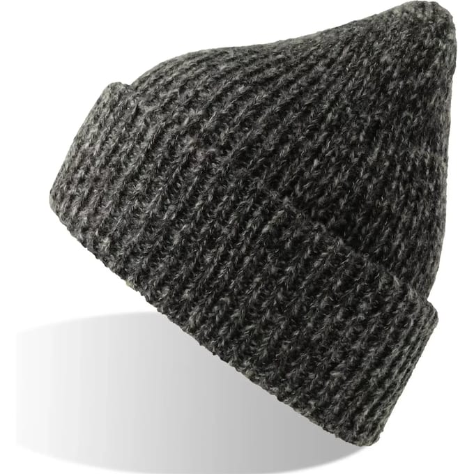 Atlantis Headwear - Gorely Beanie - Black Melange - One Size