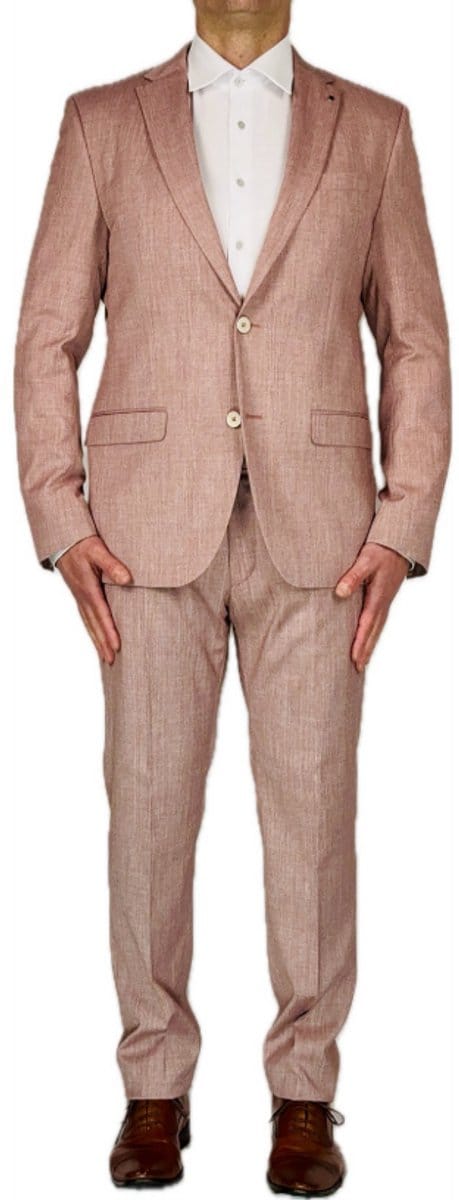 Kostuum Digel Kajo Slim - Rood - Maat 52