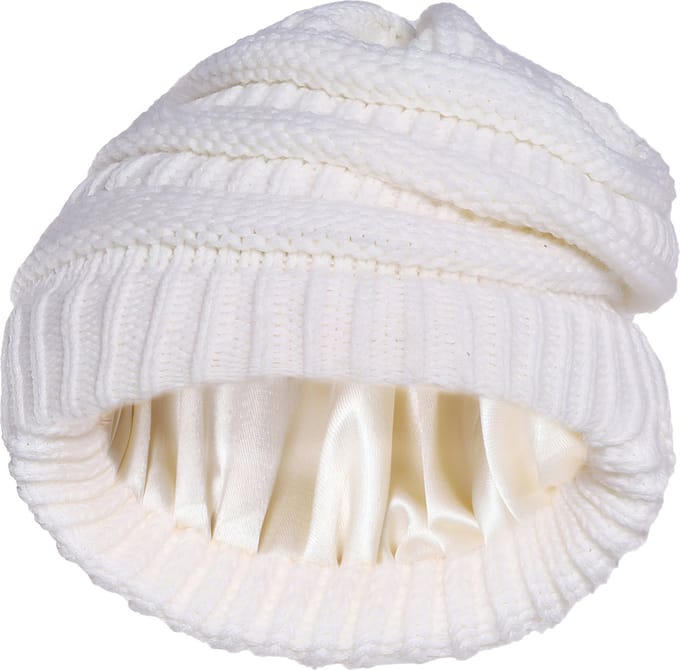 Somstyle Beanie Muts - Voor Heren & Dames - Wintermuts - Wit