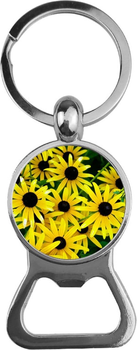 Bieropener Glas - Bloemen