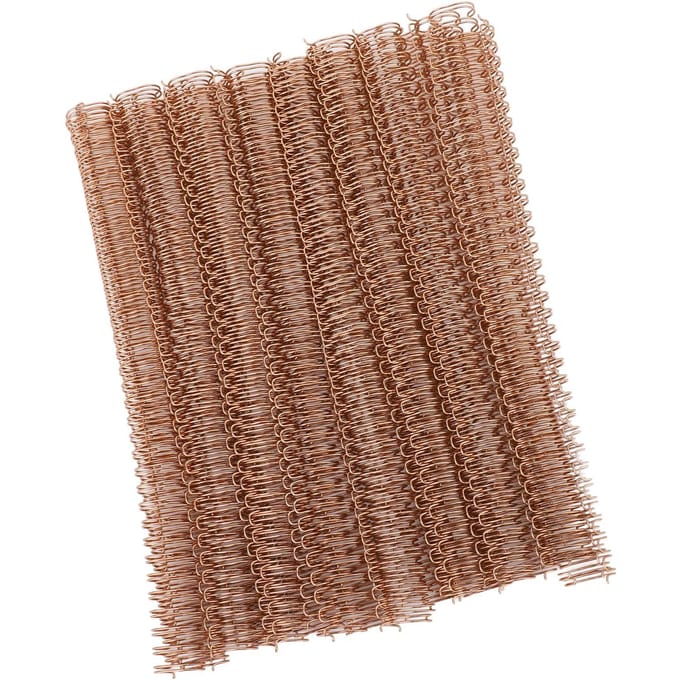 100 stuks 9/16 inch Draadbinding Ruggen 120 Vel Capaciteit Spiraal Dubbele Lus Binding Twin Loop Draden beige