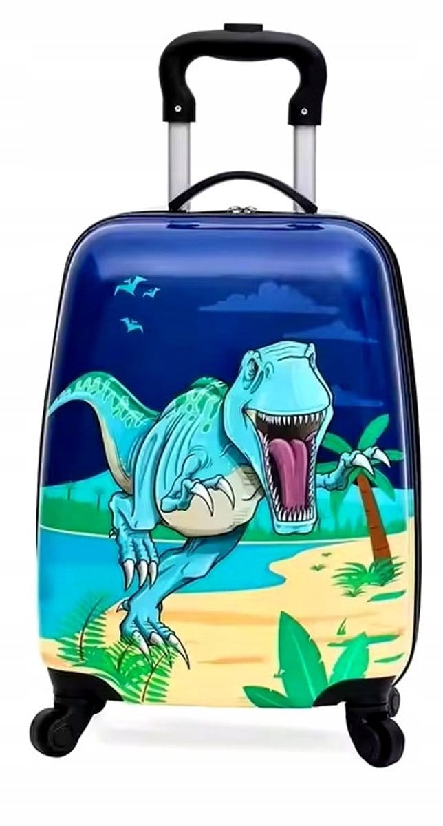 Dino Kinderkoffer Handbagage 40cm - Vrolijke Reisgenoot