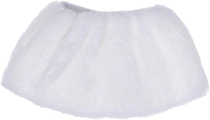 Microvezel Doekpads - Stoomreiniger Covers - Grondig Reinigen - Wasbaar & Herbruikbaar - Standaard Maat - Wit