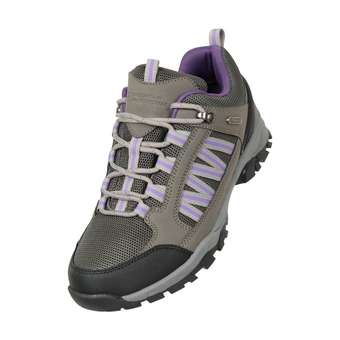 Mountain Warehouse Dames/Dames Pad Waterdichte Buiten Wandelschoenen (Grijs)