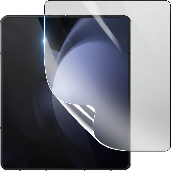 3mk, Geschikt voor Samsung Galaxy Z Fold 2, Schokbestendige Hydrogel Screenprotector, Transparant