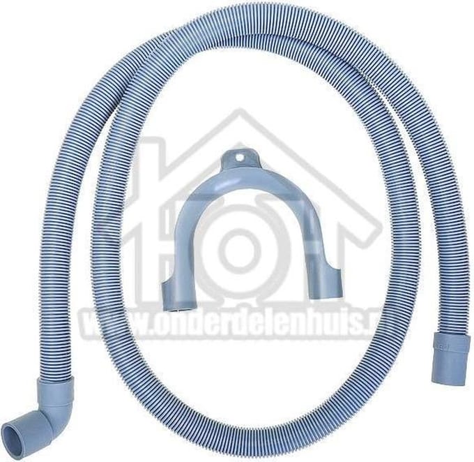 Afvoerslang van wasmachine/vaatwasser - 1,5 meter - 19x21mm (binnendiameter) - Recht/Haaks