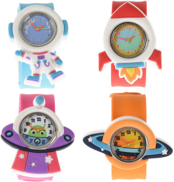 Klaparmband Horloge Space