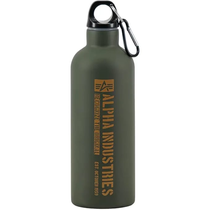 Drinkfles Alpha Industries Logo
