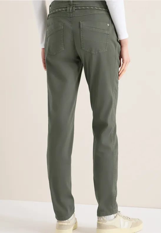 Broek met smalle pijpen