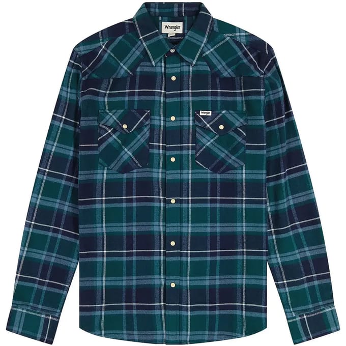 Flanellen overhemd Wrangler Western